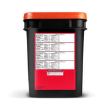 readywise 120 serving freeze-dried vegetable bucket label with nutrition facts and calories per serving shown