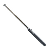 Police Force tactical 21 inch automatic expandable steel baton with one-button deployment, textured grip, window breaker, and nylon holster
