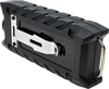 3‑in‑1 Safe Keeper stun gun shown with integrated belt clip attached to the side for secure carry.
