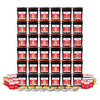 ReadyWise 4320 Serving Long-Term Emergency Food Supply featuring 36 food storage buckets with freeze-dried meals, soups, cereals, and breakfast foods for extended preparedness