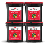readywise 480 serving freeze-dried vegetable bundle with corn peas broccoli and green beans