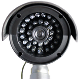 Close front view highlighting the camera lens and surrounding imitation infrared LED array.