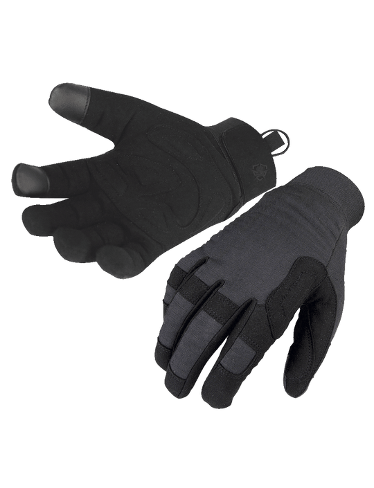 5ive Star Gear Tactical Assault Gloves with padded synthetic suede palms and touchscreen-compatible fingers.