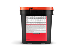 60 Serving Entree Bucket nutrition facts and calories per serving for freeze-dried entrees, soups, pasta dishes, and rice meals for emergency preparedness and long-term food storage 