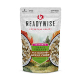 resealable pouch closure detail on ReadyWise snack packaging