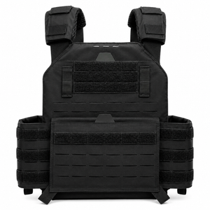 Black Testudo Gen 2 Plate Carrier for Tactical Loadouts, Ballistic Plates & Preparedness.