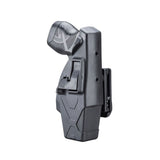 duty holster for TASER X26P and X1 featuring Level 2 retention and black polymer construction