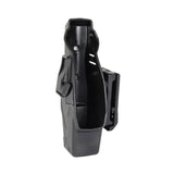 holster attachment point detail for blackhawk level 2 duty holster with duty belt loop