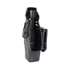 holster attachment point detail for blackhawk level 2 duty holster with duty belt loop
