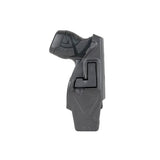 holster attachment point detail for Blackhawk Level 2 duty holster side view