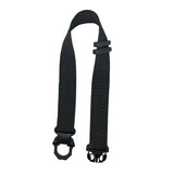 Blackhawk reinforced duty belt shown with rigid construction, heavy‑duty stitching, and secure buckle system.