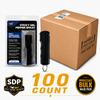 Sticky Gel Pepper Spray 100 Count Wholesale Bulk Pack with police-strength gel formula and individually packaged retail units.