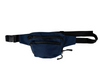 Tactical fanny pack in blue shown with CCW compartment access and durable exterior fabric.