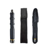 Dark Knight 21‑inch expandable steel baton shown with all included contents: baton, holster, and packaging