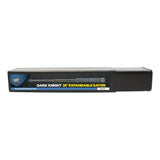 dark knight expandable baton box shown with printed features, graphics, and protective packaging design