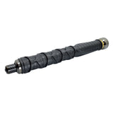 Close‑up of the steel tip on the Dark knight 26‑inch expandable steel baton showing reinforced end‑cap construction