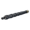 Close‑up of the steel tip on the Dark knight 26‑inch expandable steel baton showing reinforced end‑cap construction