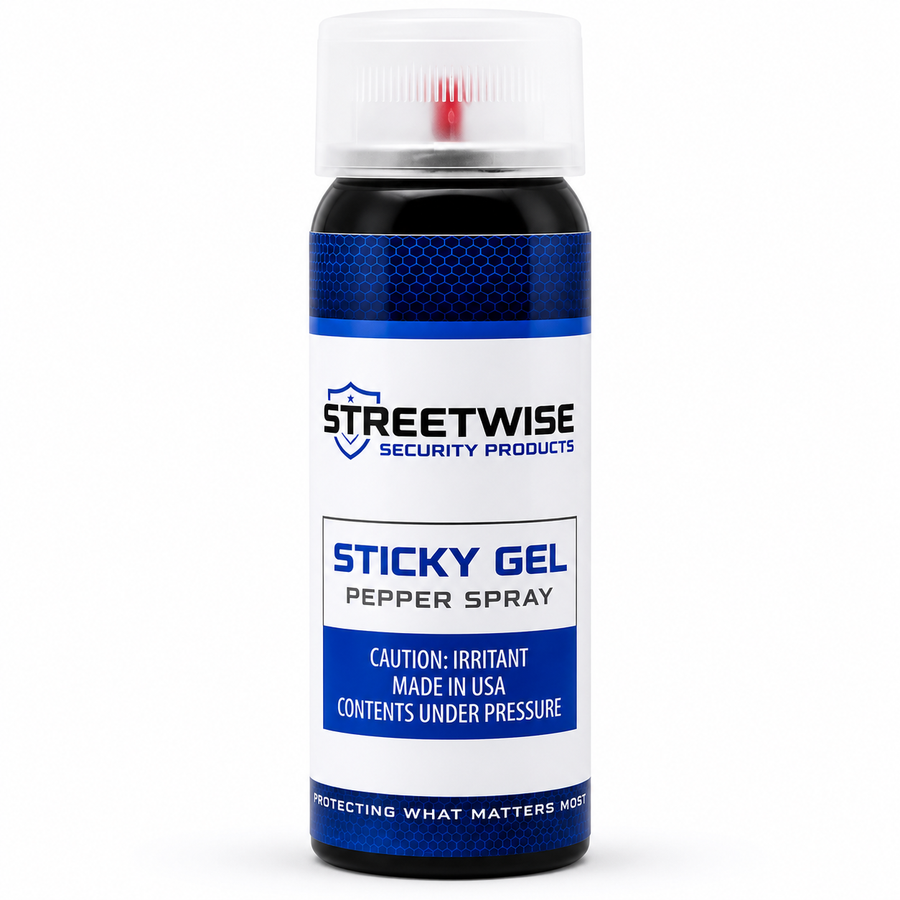 Double Defender 2 oz pepper gel refill canister for the Streetwise Double Defender Pepper Gel Gun.