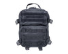 Black everyday‑carry tactical pack with multiple zippered pockets and durable construction.