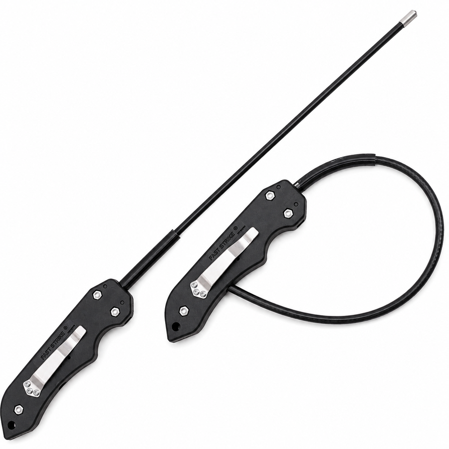 Fast Strike Gen 2 self-defense tactical whip with ergonomic handle designed for compact everyday personal protection.