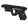 Black Firestorm JPX 2 pepper spray gun for self defense and personal protection.