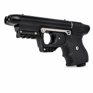 Black Firestorm JPX 2 pepper spray gun for self defense and personal protection.