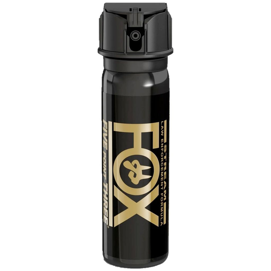 Fox Labs Five Point Three Stream Pepper Spray 3 oz police-strength OC pepper spray with stream delivery.