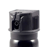 Nozzle close‑up of the 1.5‑oz Fox Labs Five Point Three stream pepper spray highlighting the spray port and safety design.