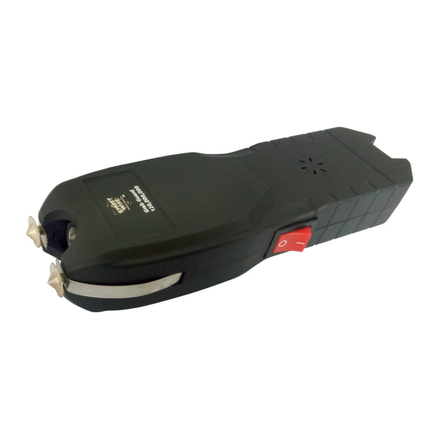 Streetwise Grab Guard 120 Million Volt rechargeable stun gun with Grab Guard protection, 130 dB alarm, and LED flashlight.