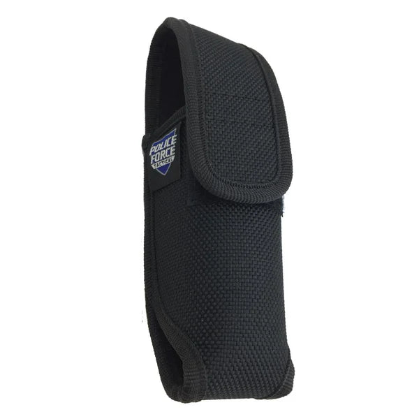 pepper spray olster displayed at an angle highlighting construction and stitching