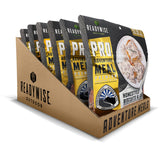 homestyle biscuits and gravy signature edition case of 6 freeze-dried adventure meal pouches with sausage gravy and biscuits