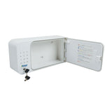 secure safe with keypad and key access