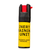 water‑based inert practice spray canister shown upright