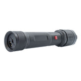 Jolt Jaws 96 Million Volt rechargeable tactical stun flashlight with charge port.