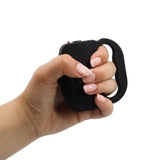 compact stun gun with protective knuckle ring