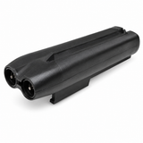 Piexon JPX 2 Black LE primer-fired two-shot OC cartridge with black tip for compatible JPX 2 pepper spray launchers.