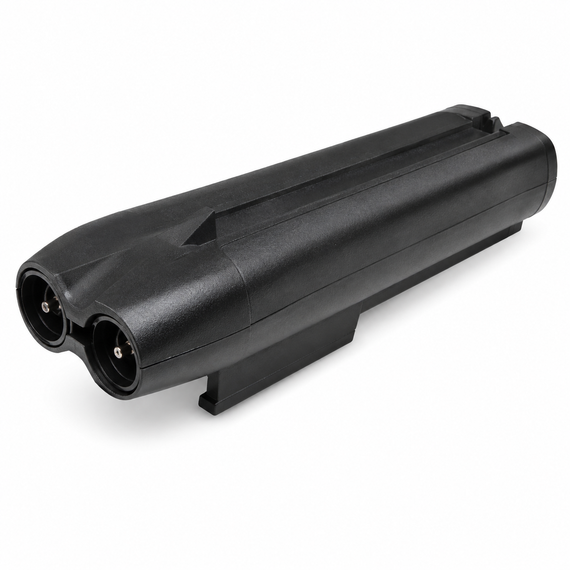 Piexon JPX 2 Black LE primer-fired two-shot OC cartridge with black tip for compatible JPX 2 pepper spray launchers.