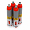 Close‑up view of JPX 4 Compact OC pepper cartridges showing the dual nozzle tips and molded front edges.