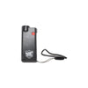 Knight Light rechargeable personal alarm with 130 dB siren, 350 lumen LED flashlight, strobe light, wrist strap, and weather-resistant design.