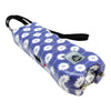 Ladies' Choice rechargeable stun gun with LED flashlight, personal alarm, holster, wrist lanyard, and multiple color options.