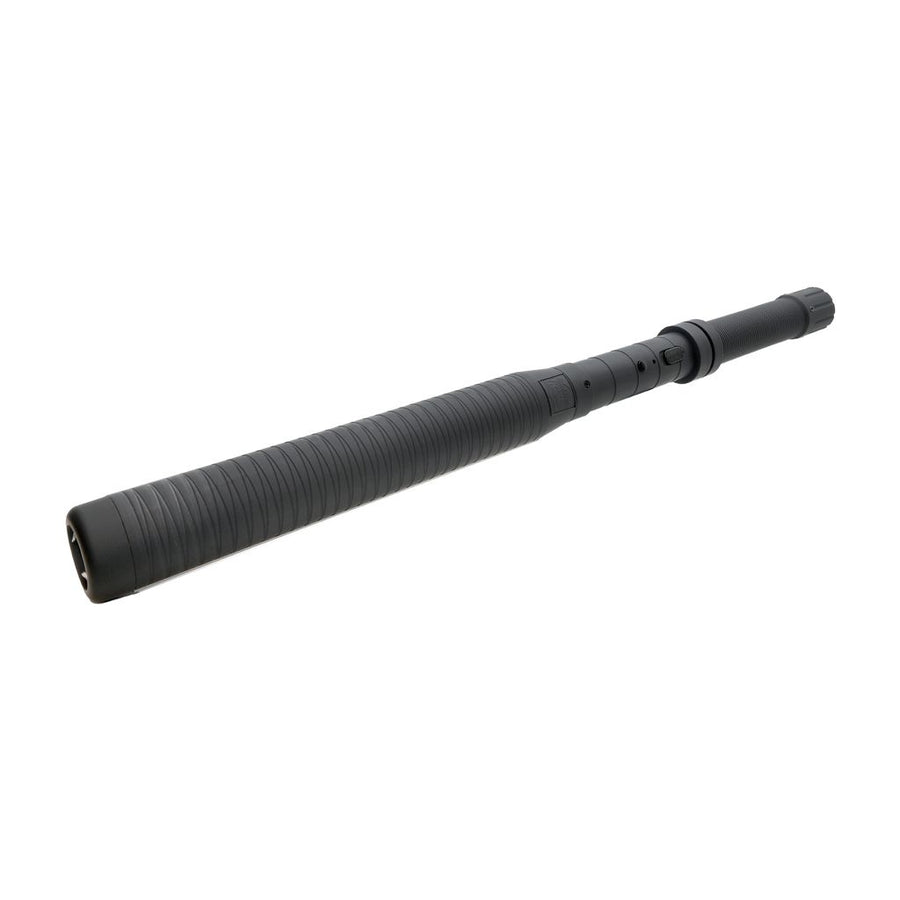 Streetwise Lightning Rod 7 Million Volt 18-inch rechargeable stun baton with LED flashlight and Grab Guard protection.