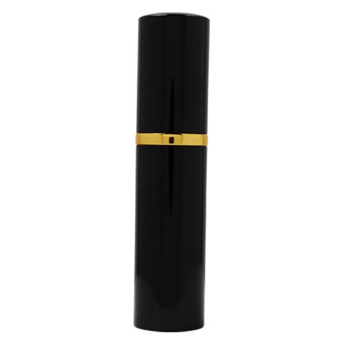 lipstick‑style pepper spray canister shown upright with cap on