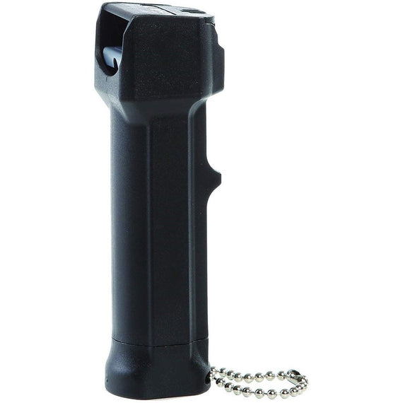 Mace 3-in-1 Flip Top Police Stream Pepper Spray 18g with pocket clip for personal self-defense.