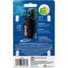 Back side view of the Mace Muzzle dog repellent spray packaging showing safety instructions, usage directions, and product details.
