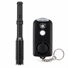 Streetwise Mini Barbarian rechargeable stun baton flashlight paired with a 130dB keychain personal alarm in a personal protection bundle.