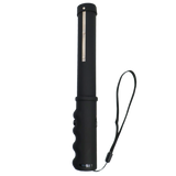 mini lightning rod 7,000,000 stun baton with built‑in LED light and grab‑guard protection