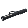Streetwise mini lightning rod 7,000,000 stun baton with LED flashlight, grab guard strips, and rechargeable design