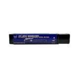  front view of the Next Generation automatic baton’s retail packaging featuring imagery of the baton and key performance details