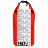 one week emergency food supply with nitrition and calorie count per serving label 