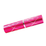 small stun gun with discreet perfume‑bottle housing colr pink